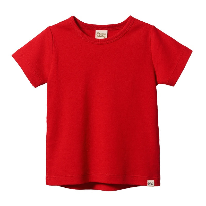 Nature Baby River Tee - Red