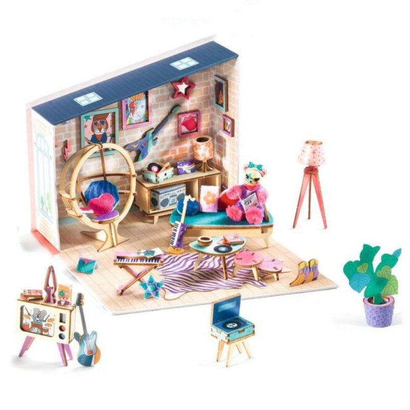 Djeco Model Making Miniature Home Kit - Stella Mi