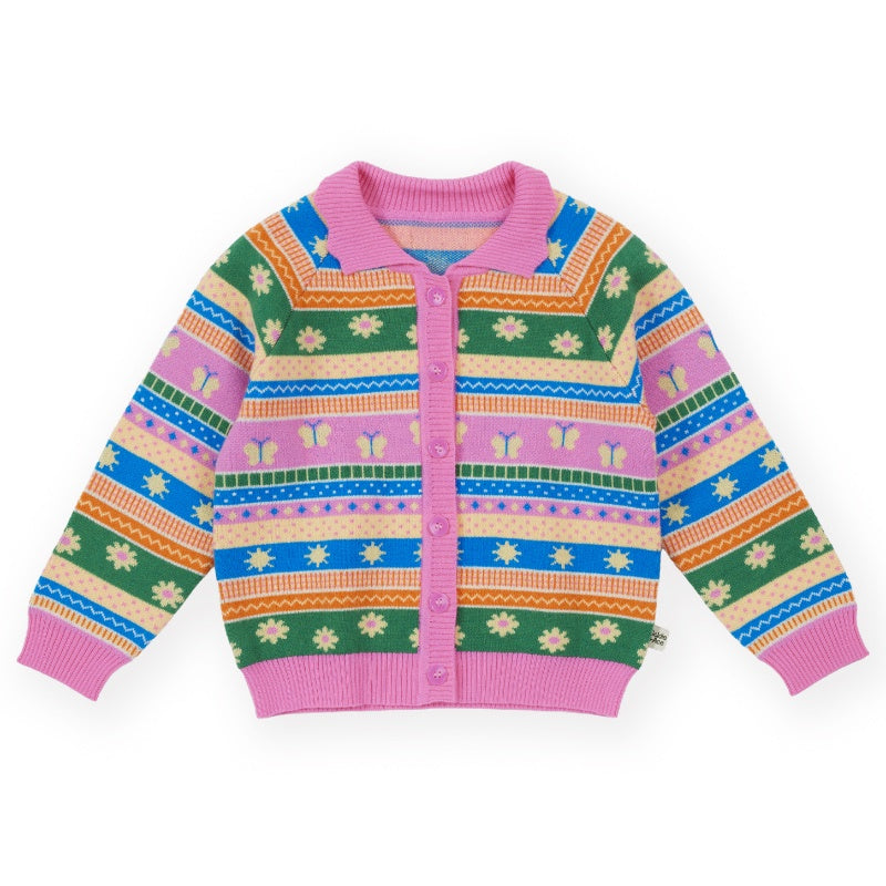 Goldie + Ace Flutter By Knit Cardigan