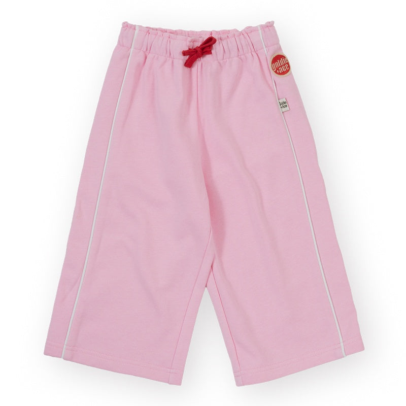 Goldie + Ace Wide Leg Piped Sweatpants