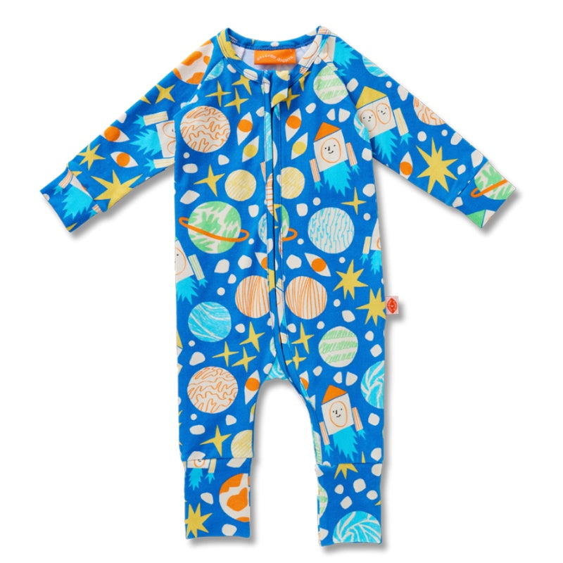 Halcyon Nights Long Sleeve Romper - See You In Space