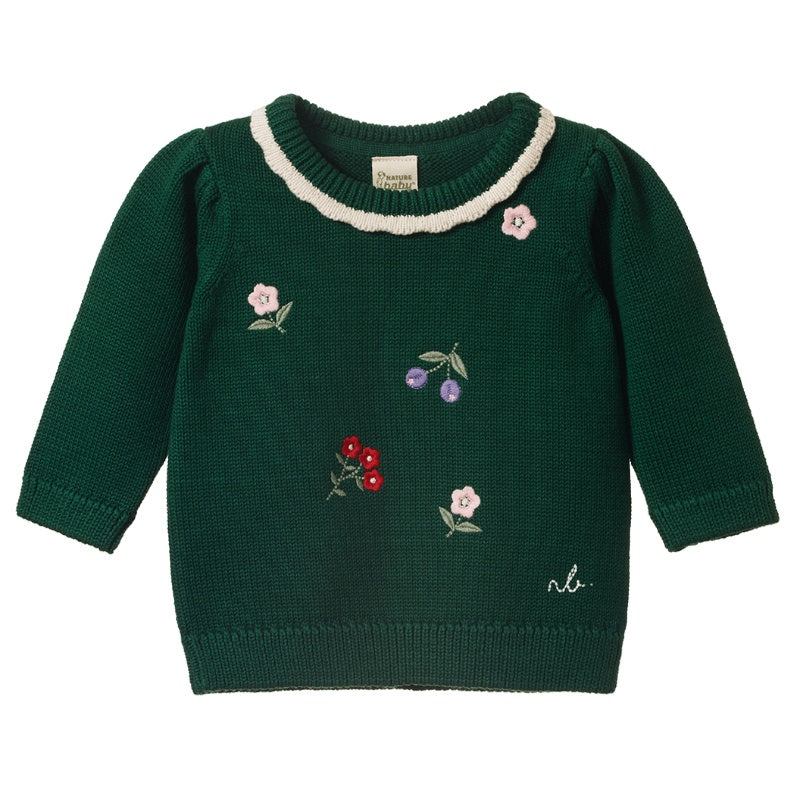 Nature Baby Margot Sweater - Eden Garden