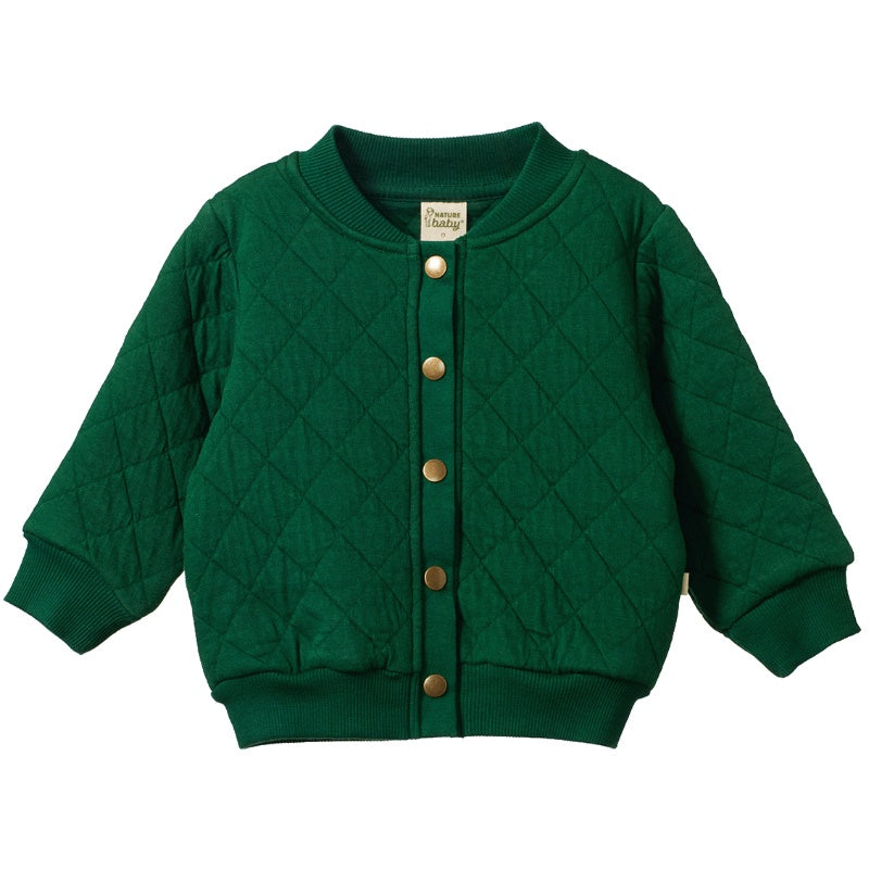 Nature Baby Quilted Parker Jacket - Eden