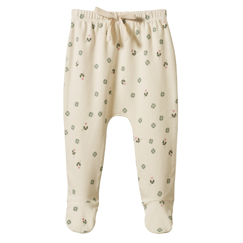 Nature Baby Footed Rompers - Lucky