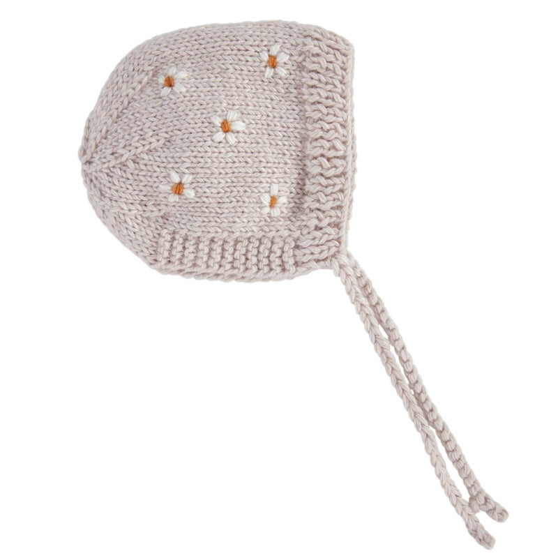 Acorn Daisy Bonnet - Oatmeal
