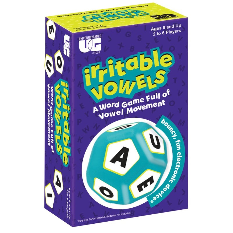 University Games Irritable Vowels Game