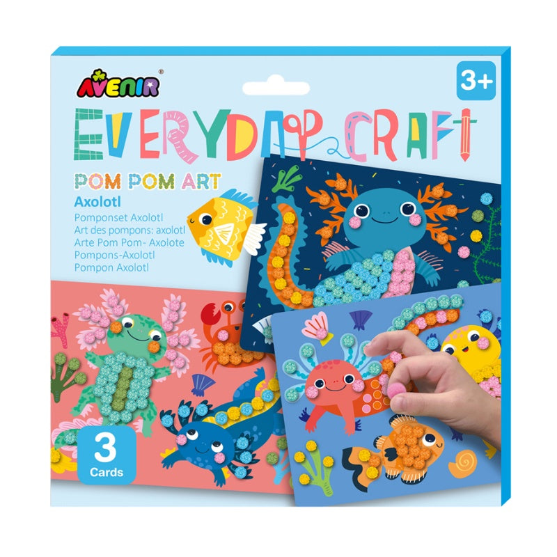 Avenir Everyday Craft - Pom Pom Art Axolotl