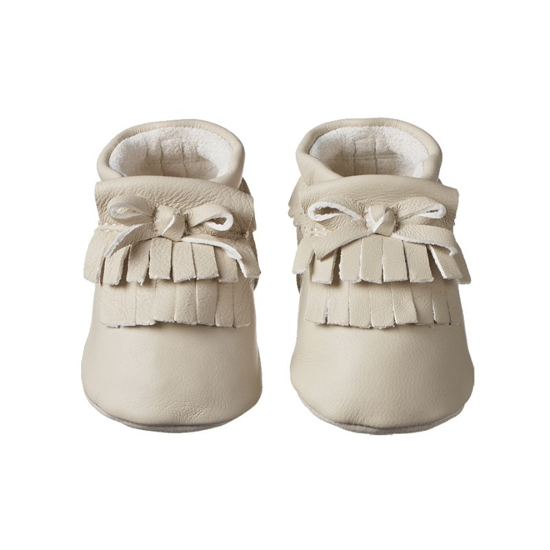 Nature Baby Edie Soft Soles - Almond