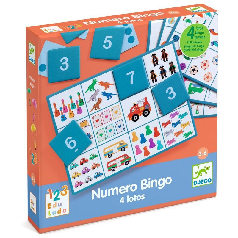 Djeco Numero Bingo Game
