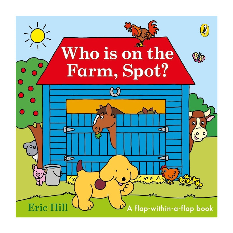 Who Is On The Farm, Spot? Double Flap Book
