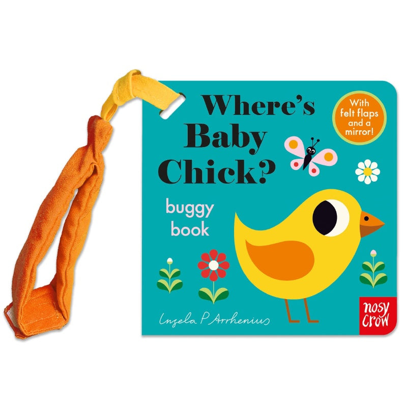 Felt Flaps Buggy Book - Where's Baby Chick?