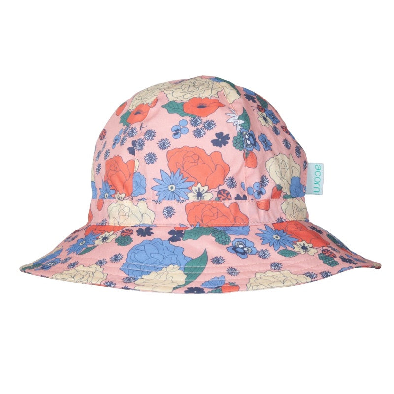 Acorn Sunhat - Berry Floral