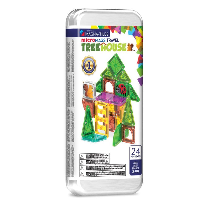 Magna Tiles microMAGS Travel Set 24PC - Tree House