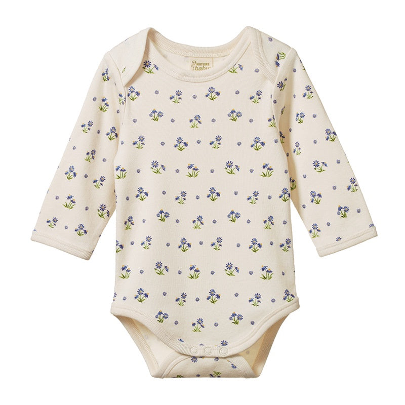 Nature Baby LS Bodysuit - Daisy Daze