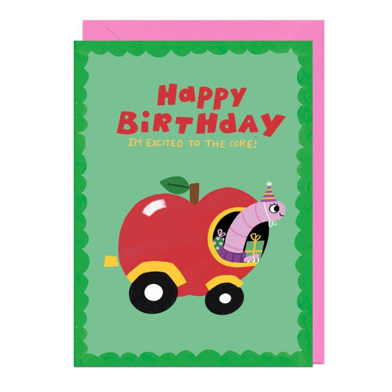 Birthday Card - Excited To The Core