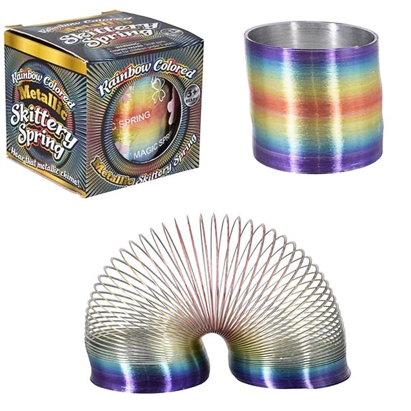 Metal Spring - Rainbow