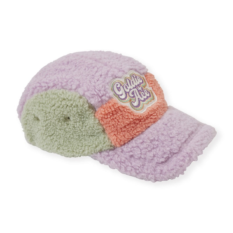 Goldie + Ace Blair Sherpa Cap - Lilac/Peach/Mint