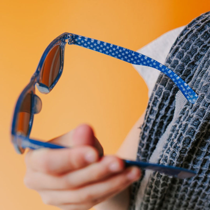 Frankie Ray Sunglasses - Gadget Blue/White Star