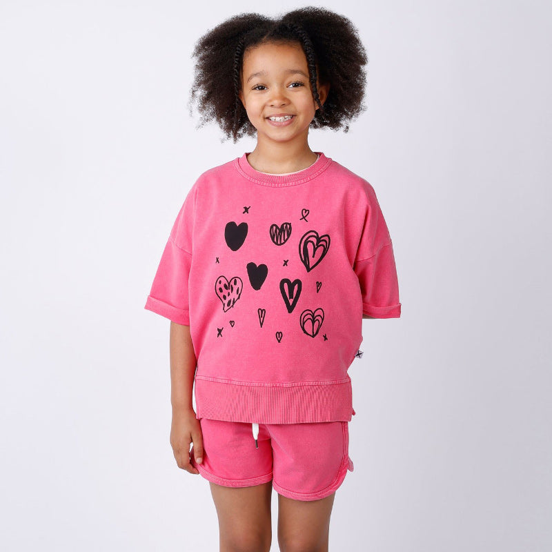 Minti Blasted Sprint Short - Pink Wash