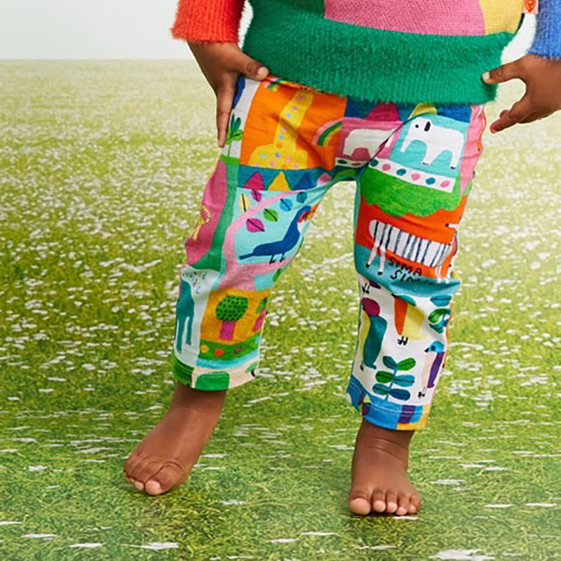 Halcyon Nights Baby Leggings - Safari Park