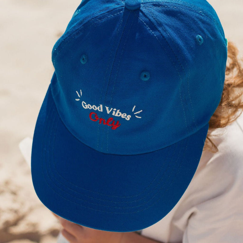 Acorn Cap - Good Vibes Only Blue