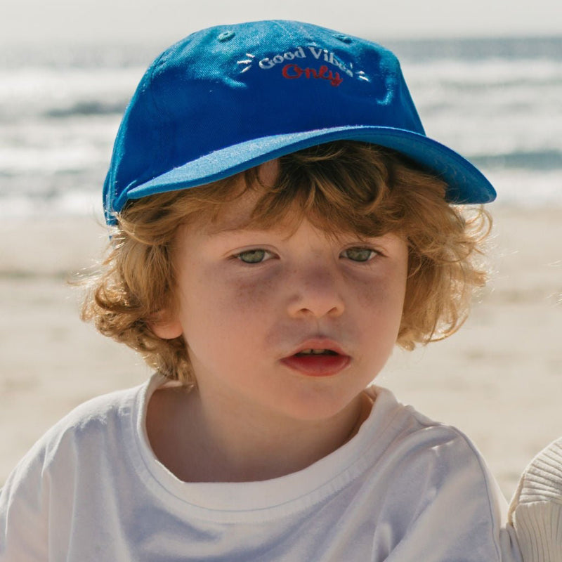 Acorn Cap - Good Vibes Only Blue