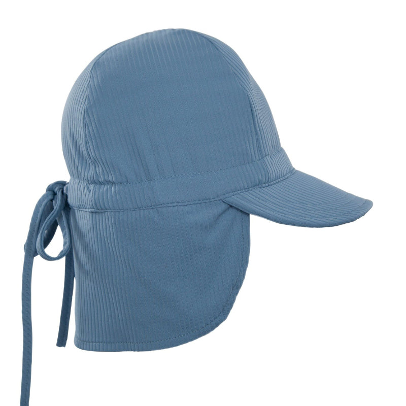 Acorn Swim Flap Cap - Atlantic