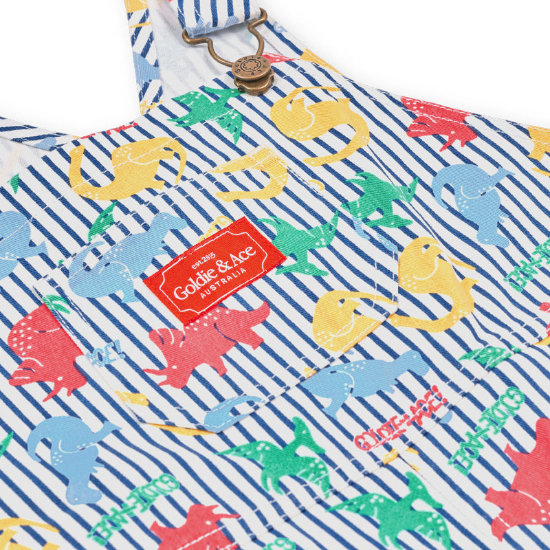 Goldie + Ace Burton Overalls - Dino