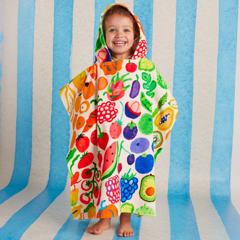 Halcyon Nights Hooded Towel - Eat The Rainbow