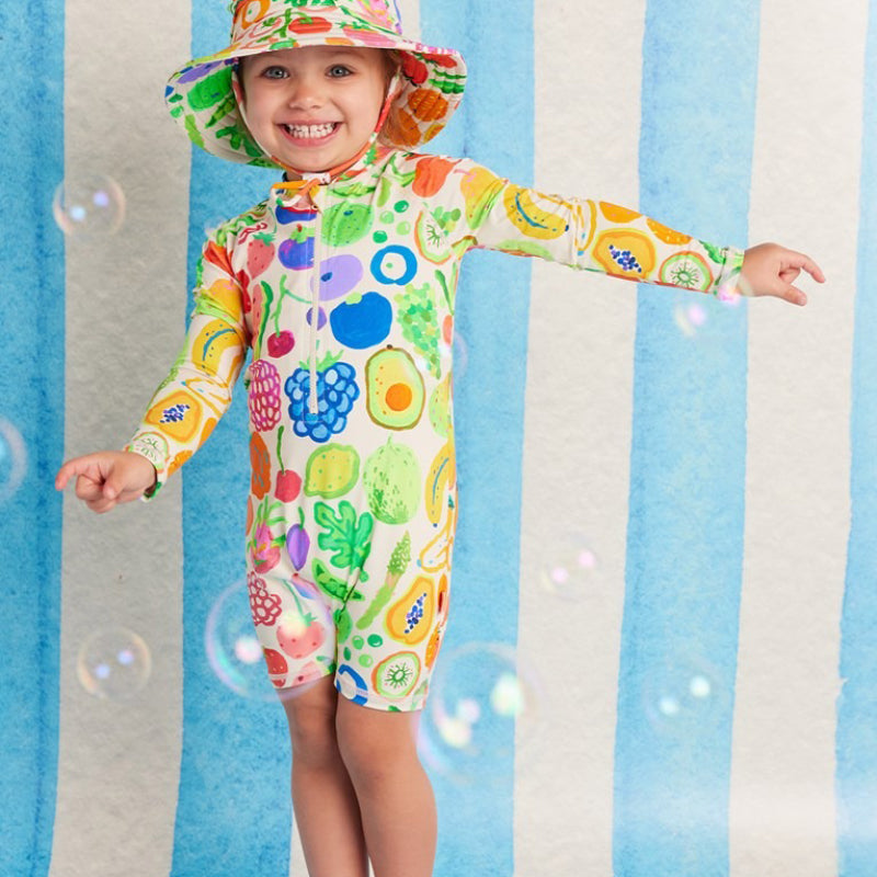 Halcyon Nights Long Sleeve Rash Suit - Eat The Rainbow