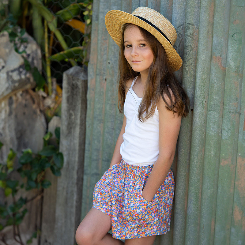 Peggy Sara Shorts - Vintage Print