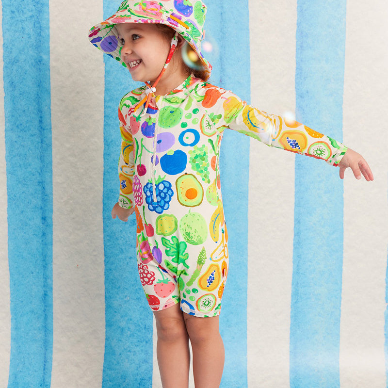 Halcyon Nights Long Sleeve Rash Suit - Eat The Rainbow