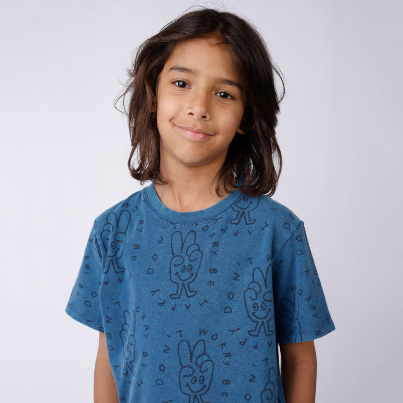 Minti Happy Peace Hand Tee