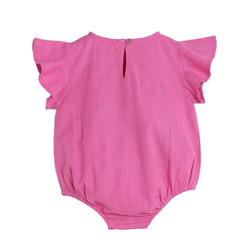 Peggy Finley Onesie - Phlox Pink