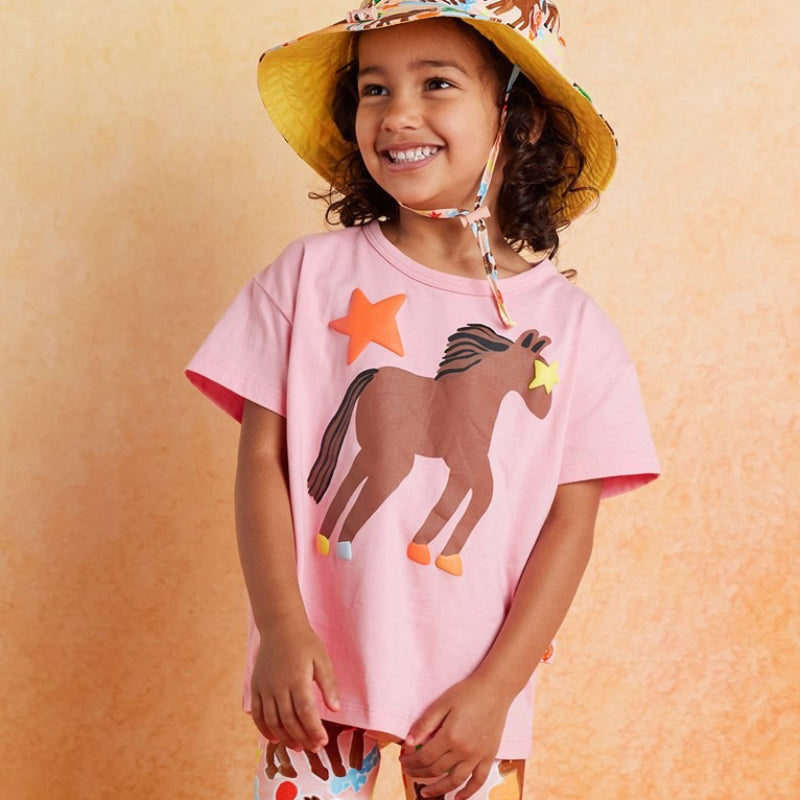 Halcyon Nights Short Sleeve T-Shirt - Giddy Up