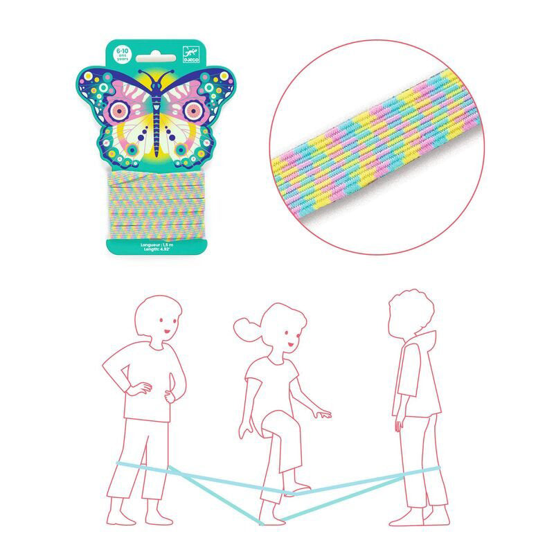 Djeco Chinese Jump Rope - Butterfly