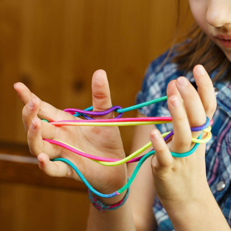 Rainbow Elastics String Game