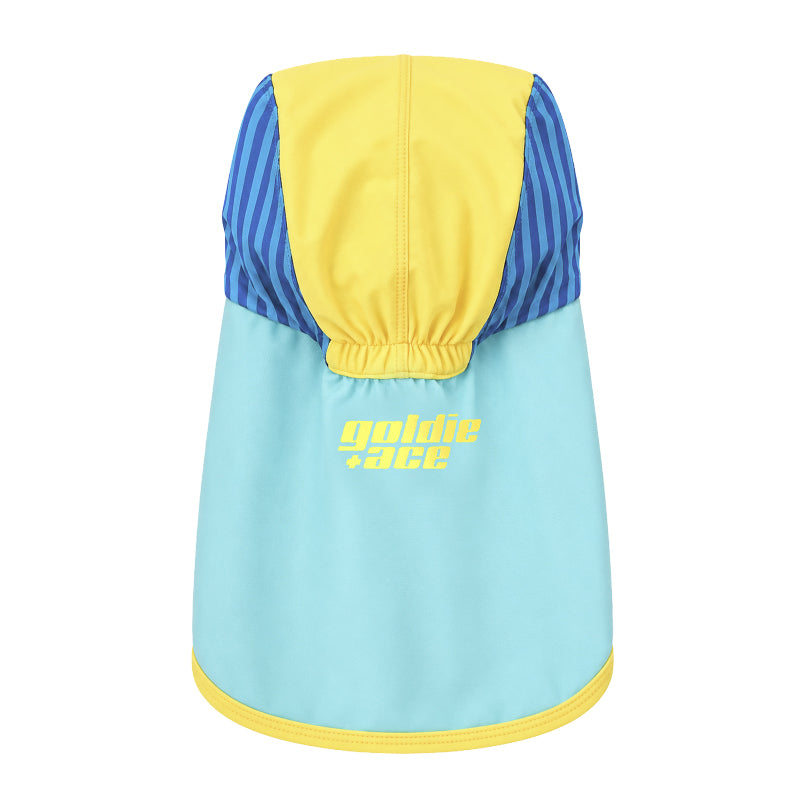 Goldie + Ace Stripe Panel Legionnaires Swim Hat