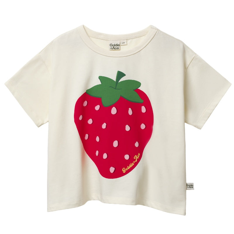 Goldie + Ace T-Shirt - Oversized Strawberry