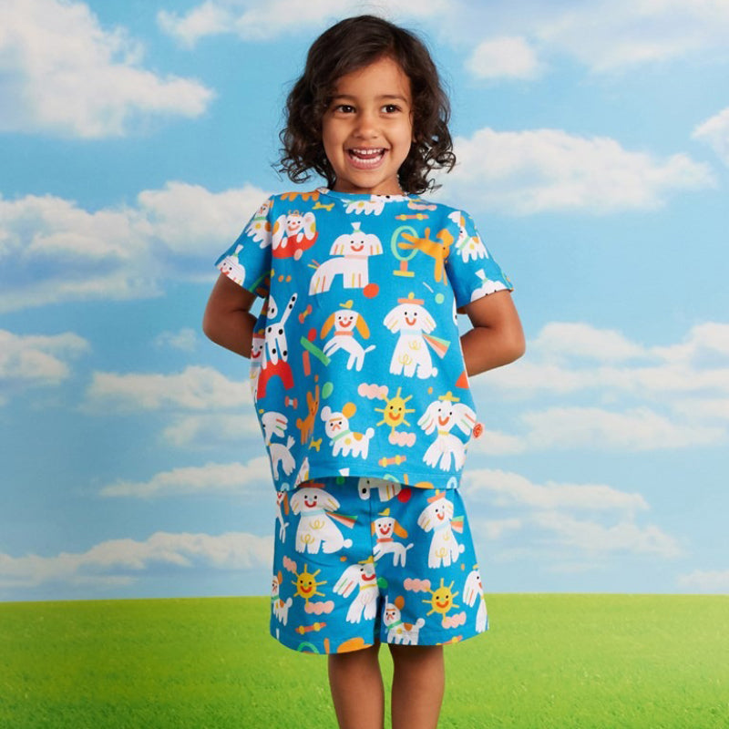 Halcyon Nights PJ Set - Puppy Park