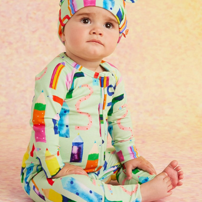 Halcyon Nights Long Sleeve Romper - Scribble Squad