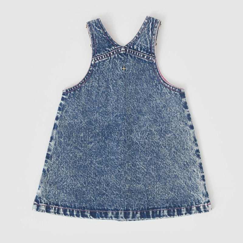 Goldie & Ace Denim Pinafore - Penelope Fruity