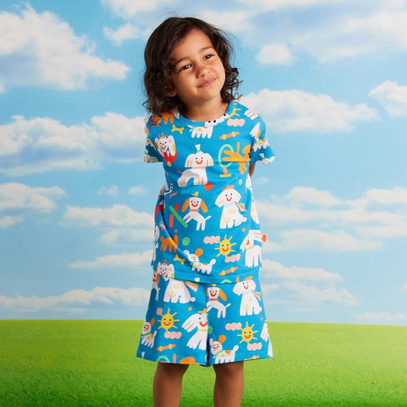 Halcyon Nights PJ Set - Puppy Park