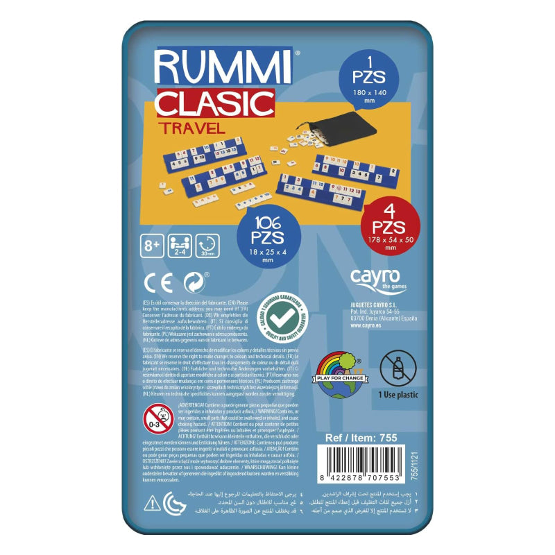 Rummi Classic Travel Tin