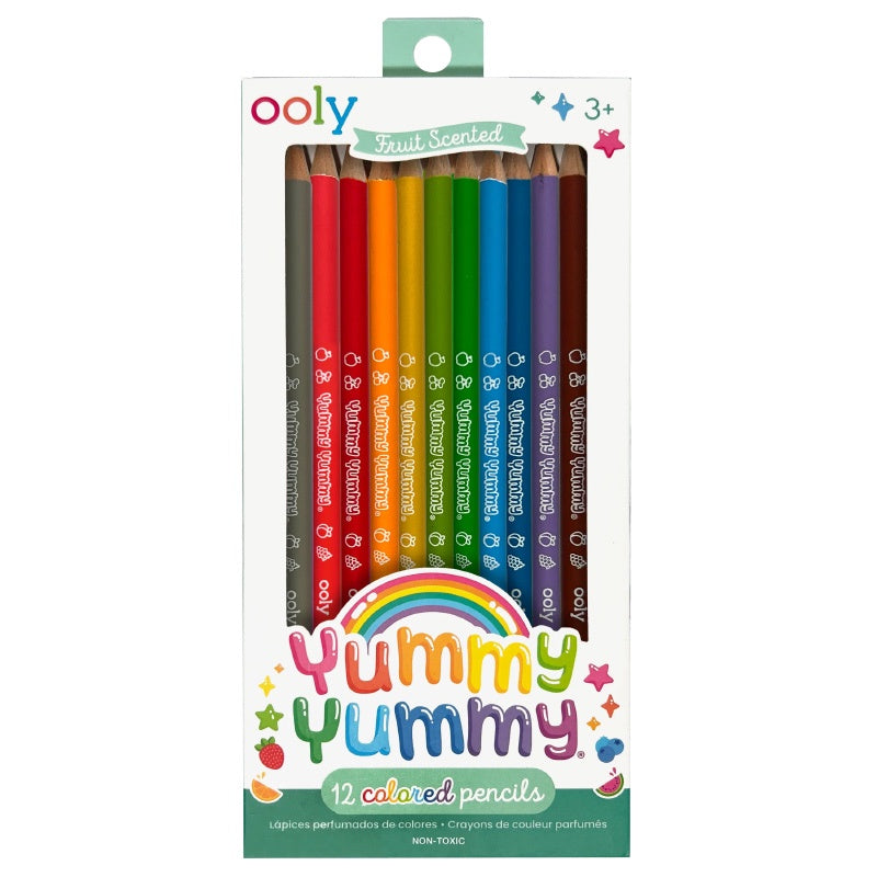 Ooly Pencils - Yummy Fruit Scented 12PK