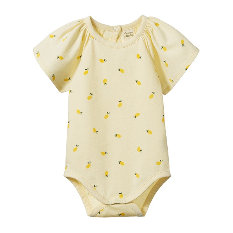 Nature Baby Faye Bodysuit - Little Lemon