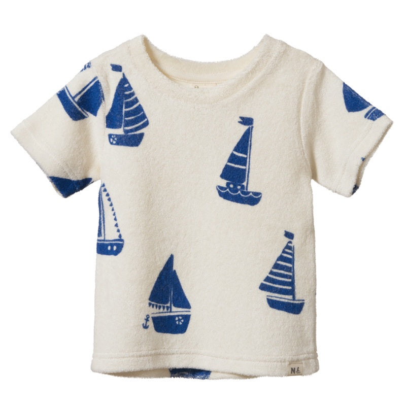 Nature Baby River Tee - Terry Regatta
