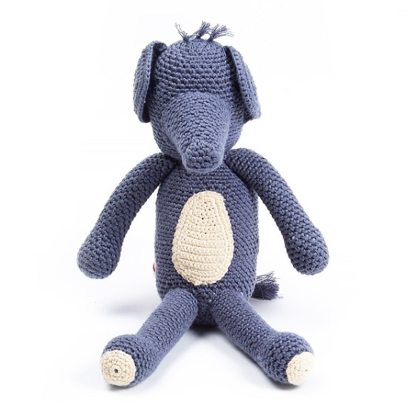 Handmade Crochet Ami Toy - Elephant
