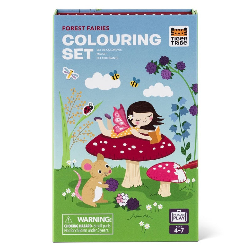 Tiger Tribe Colouring Set - Forest Fairies