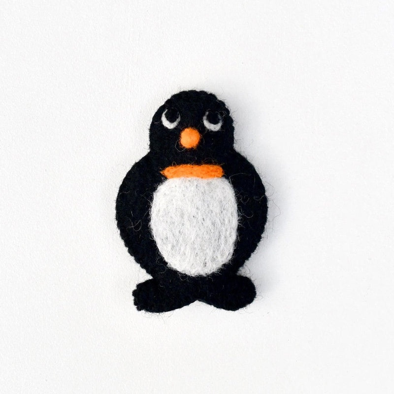 Tara Treasures Felt Finger Puppet - Emperor Penguin